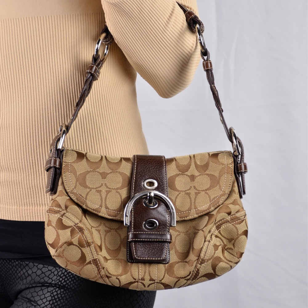 Coach brown handbag